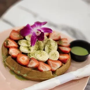 Matcha Waffle