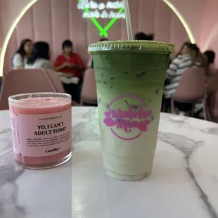 Matcha Horchata