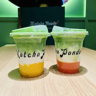 The drinks are full of natural flavors!