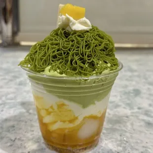 Matcha Mont Blanc