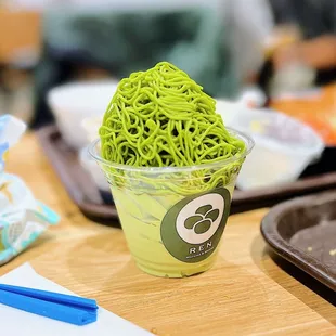 Matcha Mont Blanc