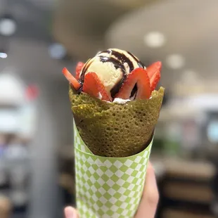 Chocolate Cream Crepe