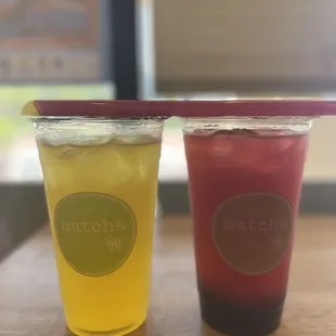 Summer Passion and Strawberry Hibiscus