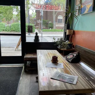 a view of a coffee shop