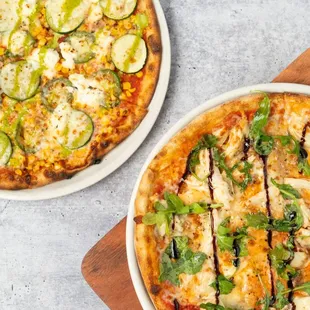 pizza, food
