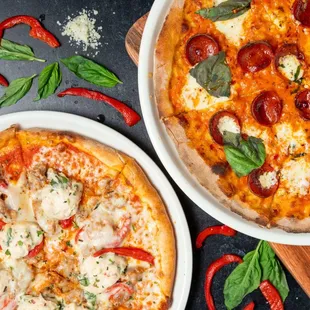 pizza, food