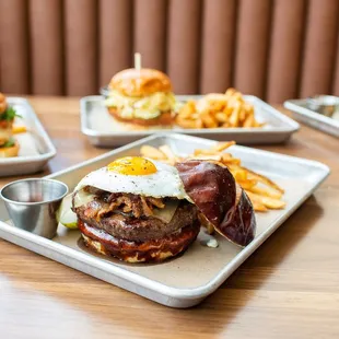 burgers, food, burger