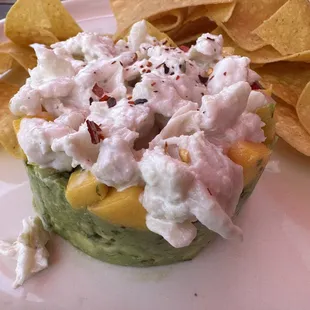 Crab and Avocado Tower