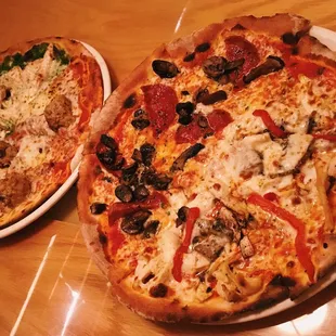 Spicy Meatball Pizza