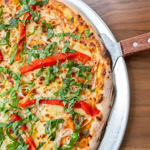 pizza, food