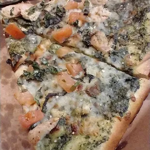Chicken Pesto Pizza