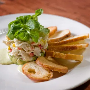 Crab and Avocado Tower