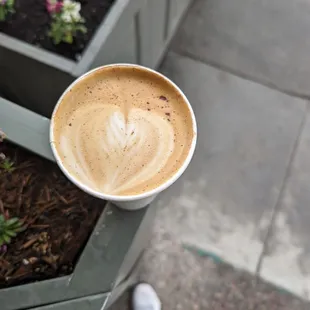 Honey cinnamon latte