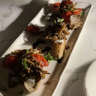 Mushroom Bruschetta