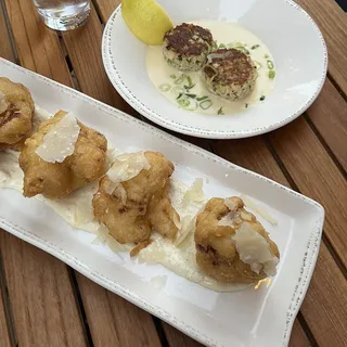 Cauliflower Fritters