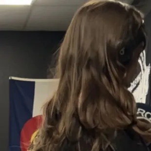 My short hair after having it cut.