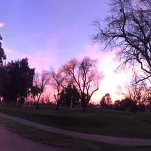 Great Sunsets at this course!