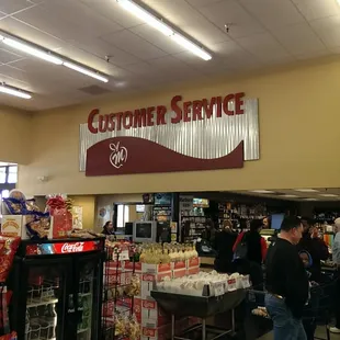 customers in the store