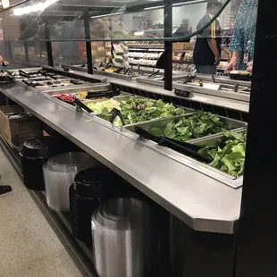 Salad bar!