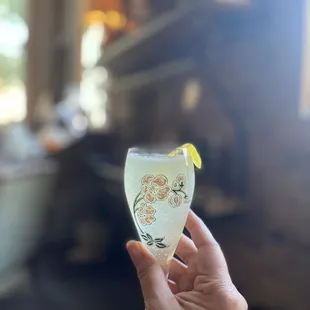 French 75, not on the menu but they can make it.