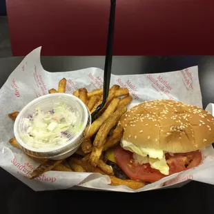 Cheeseburger all the way!