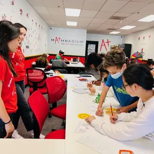 Students learn Math via science