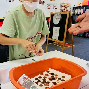 Penny boat was so fun for younger students