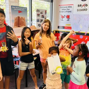 End of camp day during summer 2023