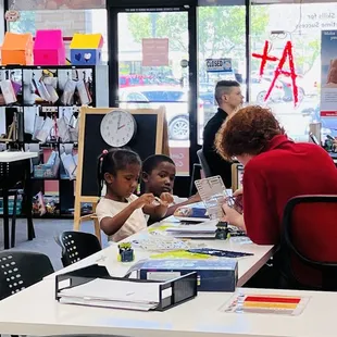 Robotic camp - students learn Math first then put together a robot.