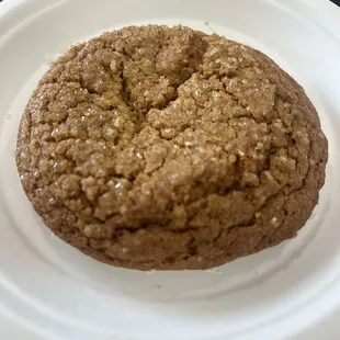 Ginger molasses cookie. Soft and wonderful.