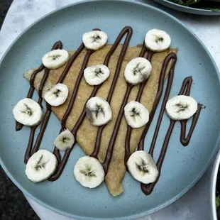 Nutella &amp; Banana Crepe