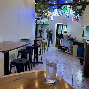 Indoor seating