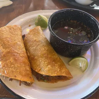 Mushroom Birria Tacos