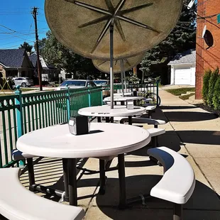 Most unique outside Patio around town