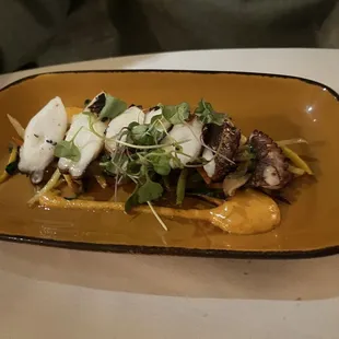 Octopus with chipotle aioli