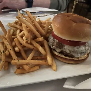 Lamb burger