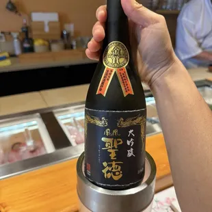 Expensive sake but delicious