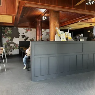 Inside
