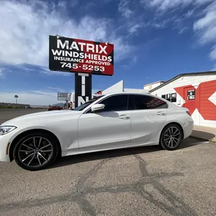 BMW Ceramic tint lifetime warranty