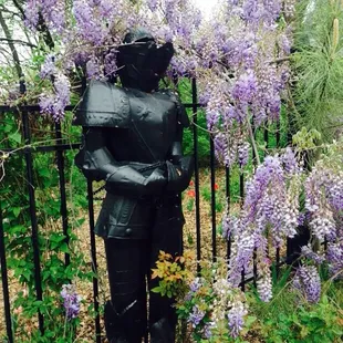 Garden to stroll through.