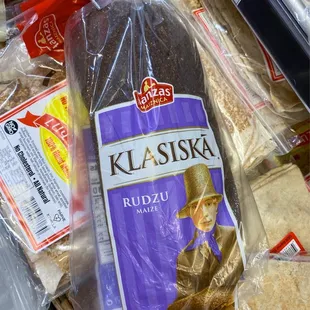 Real rye bread from Latvia, unfortunately was rotten