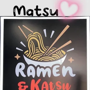 Ramen &amp; katsu