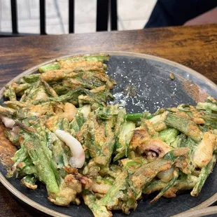 Seafood pancake