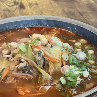 Spicy Seafood Ramen