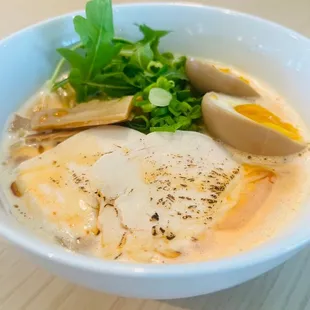 Toridashi - Red  (spicy) with chicken chashu