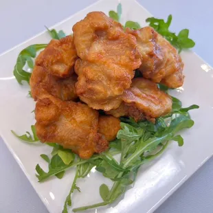 Karaage (Japanese fried chicken)  tasty and savory!