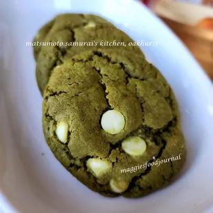 2024 Oct 24: matcha cookies