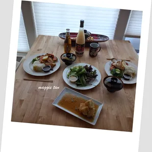our lovely meal