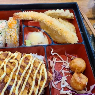 Pork katsu lunch combo