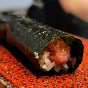Chopped Toro with scallions HR